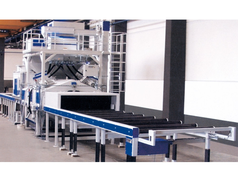 輥道通過式拋丸清理機